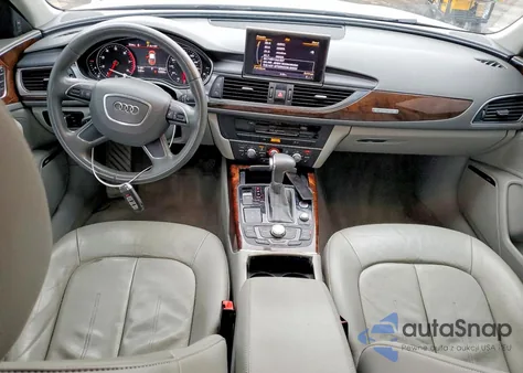 2013 Audi A6 Premium Plus из США, поврежденный, VIN WAUGFAFC4DN099528